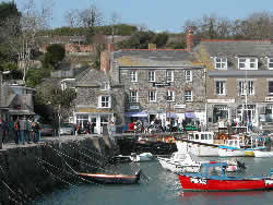 Padstow harbour with Ellerys in the background